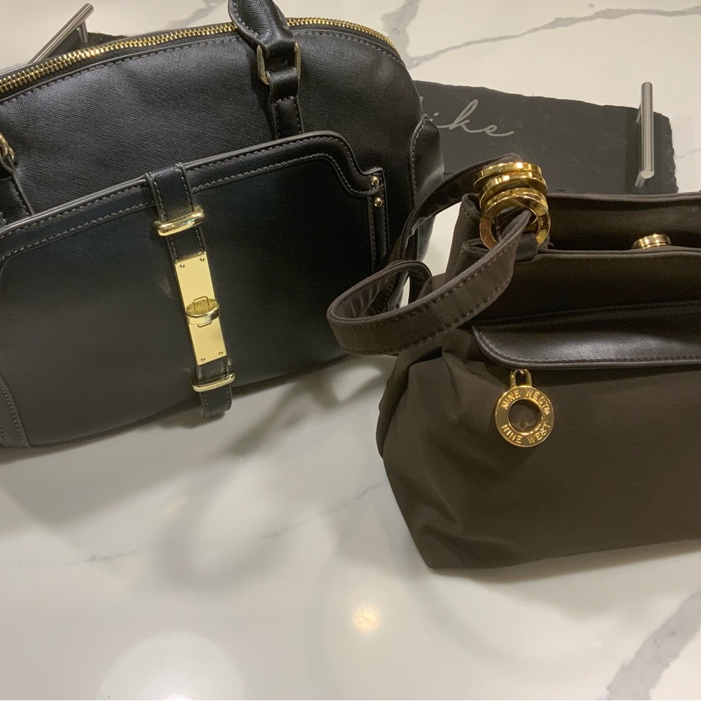 Elegant Black and Brown Handbags